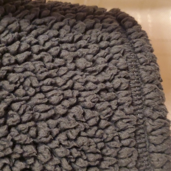 32° Heat Jacket Boys Size Large 14 / 16 Grey Cozy Gray Sherpa Fleece Jacket Zip - Picture 10 of 13